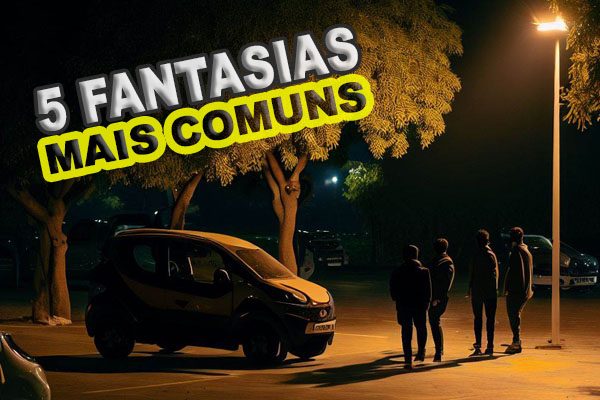 5 Fantasias Sexuais mais comuns